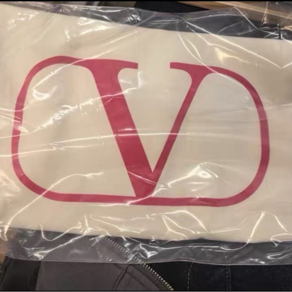 Valentino Canvas Shopper Tote - Picture 2 of 2